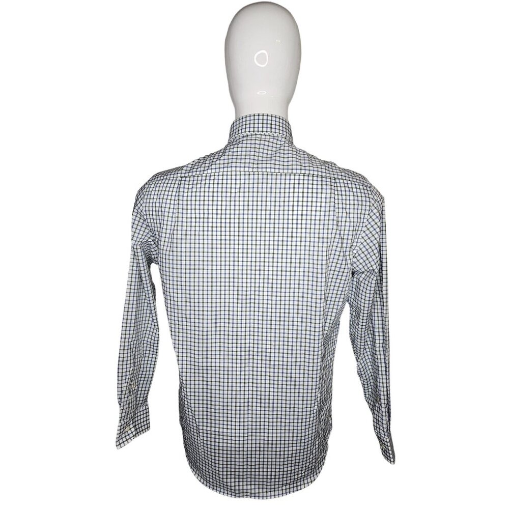 Jos. A. Bank 1905 Collection Slim Fit Plaid Button-Down Shirt Mens 16.5/35 - Picture 4 of 7